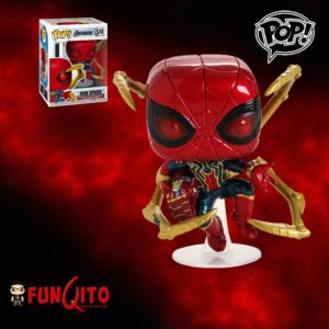 Avengers Endgame Iron Spider con Guantelete Funko Pop!