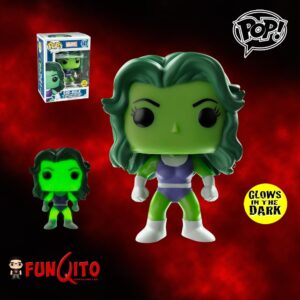 Marvel She-Hulk GITD Funko Pop! Exclusivo