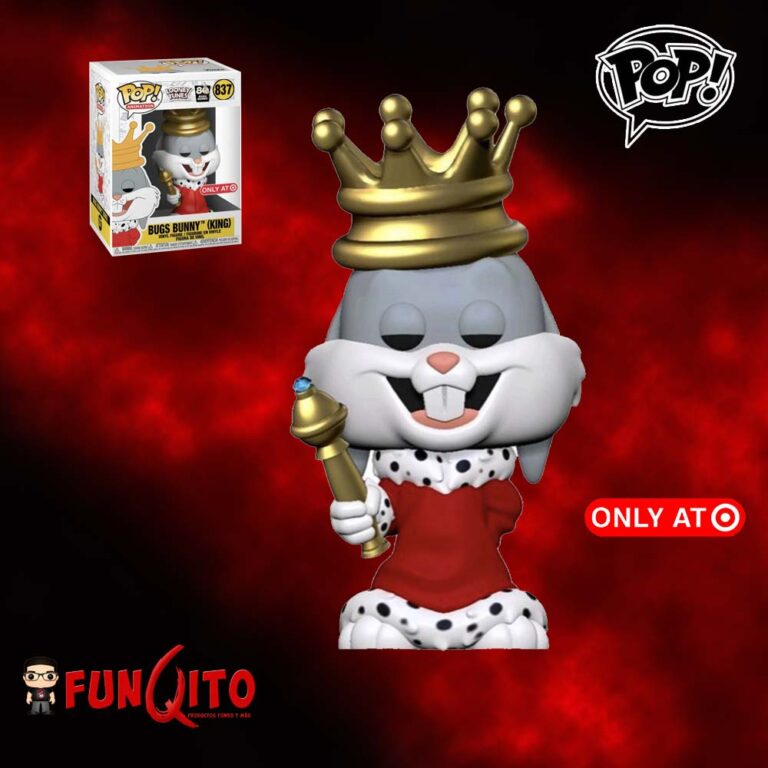 Bugs Rey Bugs Bunny Rey Funko Pop! Exclusivo - FUNQITO