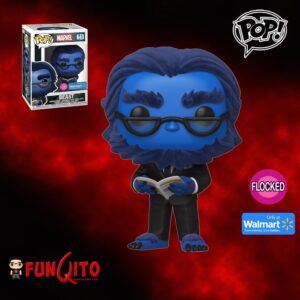 X-Men Beast Flocked Funko Pop! Exclusivo