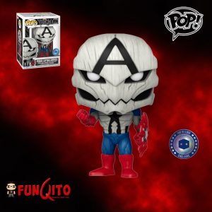 Marvel Venom Poison Capitán América Funko Pop! Exclusivo