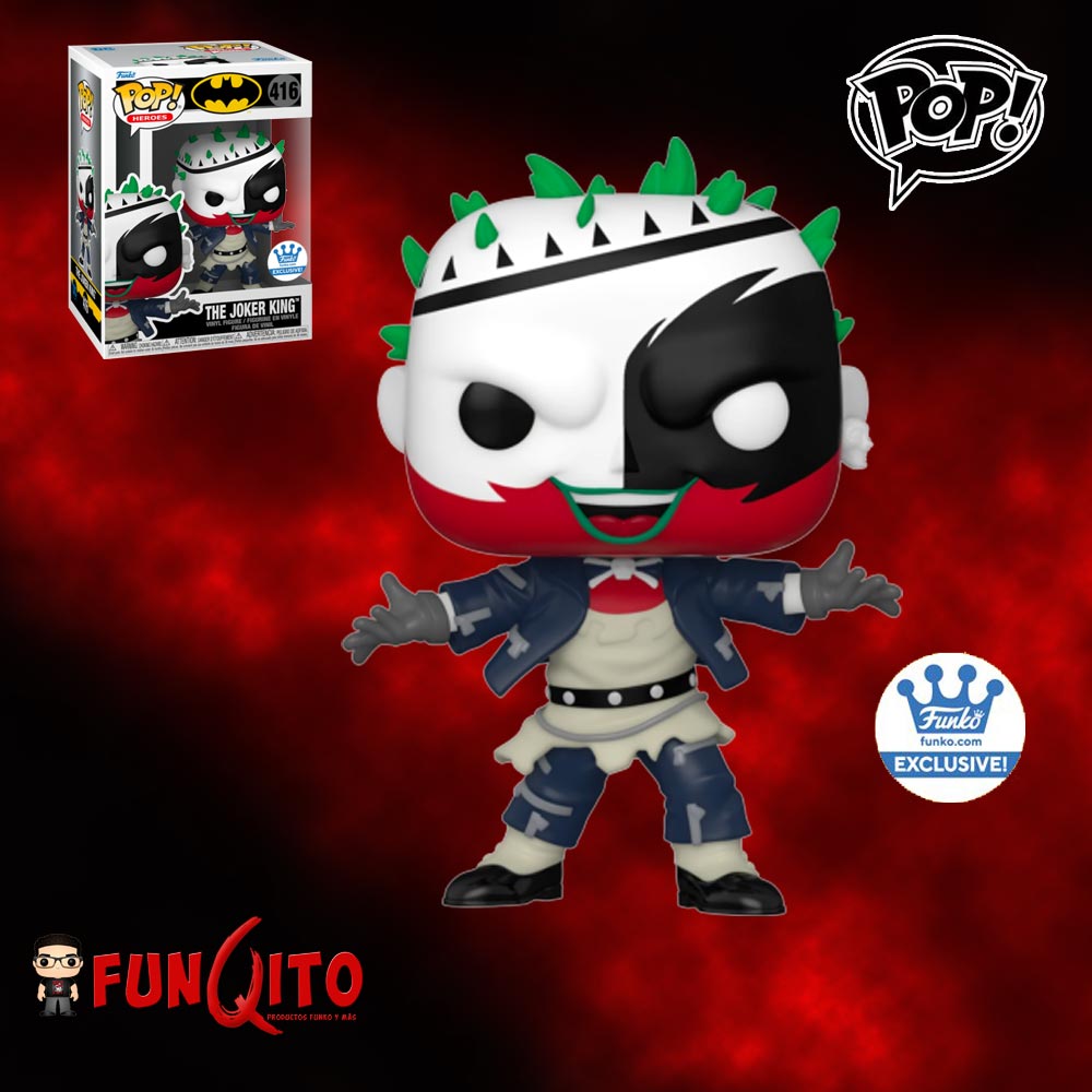 DC Joker King Funko Pop! Exclusivo - FUNQITO
