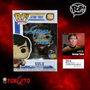 Star Trek Sulu Funko Firmado George Takei Funko