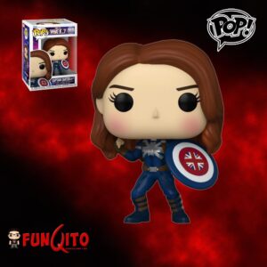 Marvel What If..? Capitana Carter Sigilo Funko Pop!