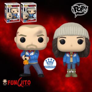 Stranger Things T4 Joyce y Hopper Funko Pop! Exclusivo
