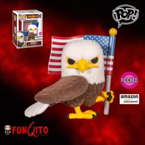 Peacemaker Eagly Flocked Funko Pop! Exclusivo