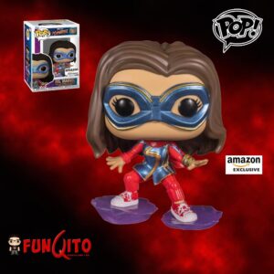 Ms Marvel sobre Plataformas Funko Pop! Exclusivo
