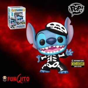 Lilo y Stitch Stitch Disfraz Esqueleto Funko Pop! Exclusivo