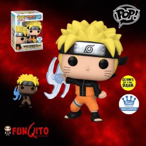 Naruto Uzumaki Rasenshuriken GITD Funko Pop! Exclusivo