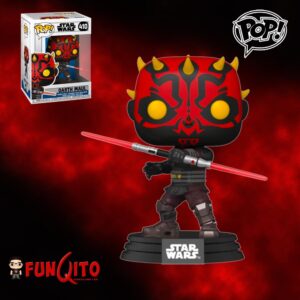 Star Wars Guerra Clones Darth Maul Funko Pop!