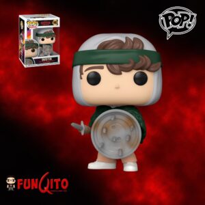 Stranger Things Dustin con Escudo Funko Pop!