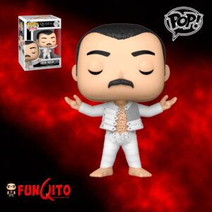 Queen Freddie Mercury Traje Blanco Funko Pop!
