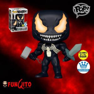 Marvel Venom GITD Funko Pop! Exclusivo