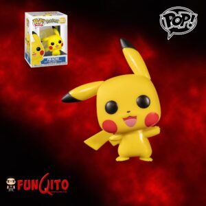 Pókemon Pikachu Saludando Funko Pop!