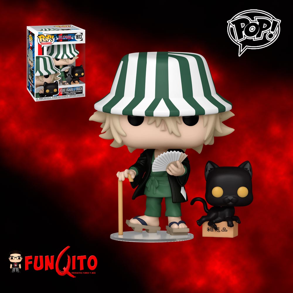 Bleach Kisuke Urahara y Yoruichi Funko Pop! FUNQITO