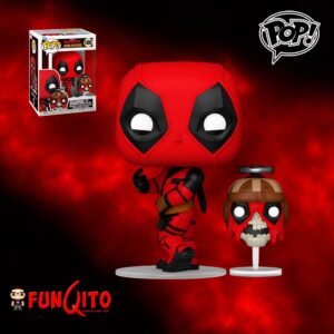 Deadpool & Wolverine Deadpool con Headpool Funko Pop!