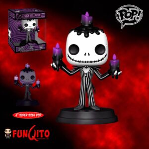 NBX Jack Skellington Velas Halloween Luz Funko Pop!