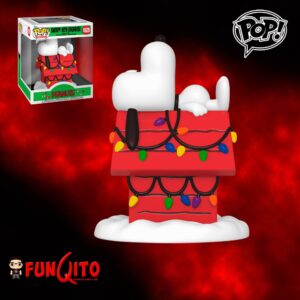 Snoopy sobre Casa Navidad Funko Pop! Deluxe