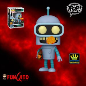 Futurama Bender Cerveza SS Funko Pop! Exclusivo