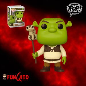 Shrek 30 Años Shrek con globo serpiente Funko Pop!