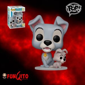 La Dama y el Vagabundo Vagabundo con Cachorro Funko Pop!