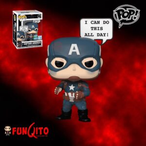 Capitán America I can do this all day Wondercon 2025 Funko Pop!