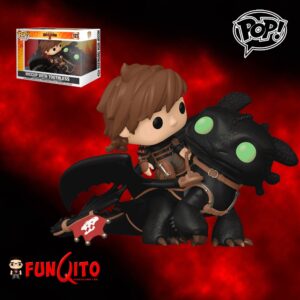 Como Entrenar a tu Dragon 2 Hipo sobre Chimuelo Funko Pop! Ride