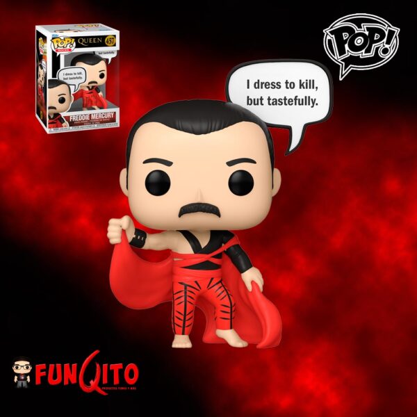 Queen Freddie Mercury Frase Funko Pop!