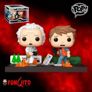 Volver al Futuro 40mo Aniversario Doc y Marty Moment Funko Pop!
