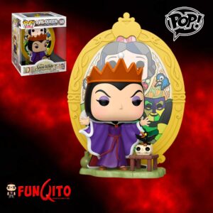 Disney Villanos Vitral Blanca Nieves Reina Malvada Deluxe Funko Pop!