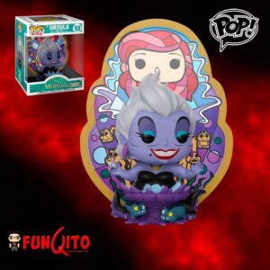 Disney Villanos Vitral La Sirenita Úrsula Deluxe Funko Pop!