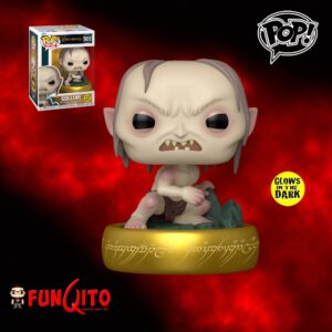 El Señor de los Anillos Gollum GITD Anillo Funko Pop! Plus