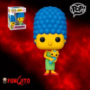Los Simpsons Marge con Maggie Funko Pop!