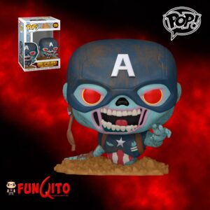 Marvel Zombies Capitán América Funko Pop!