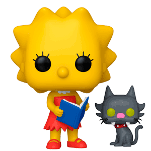 Los-Simpsons-Lisa-con-Bola-de-Nieve-II-Funko-Pop-Ecuador