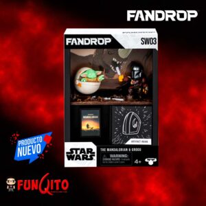 Star Wars Diorama Mandalorian y Grogu Fandrop