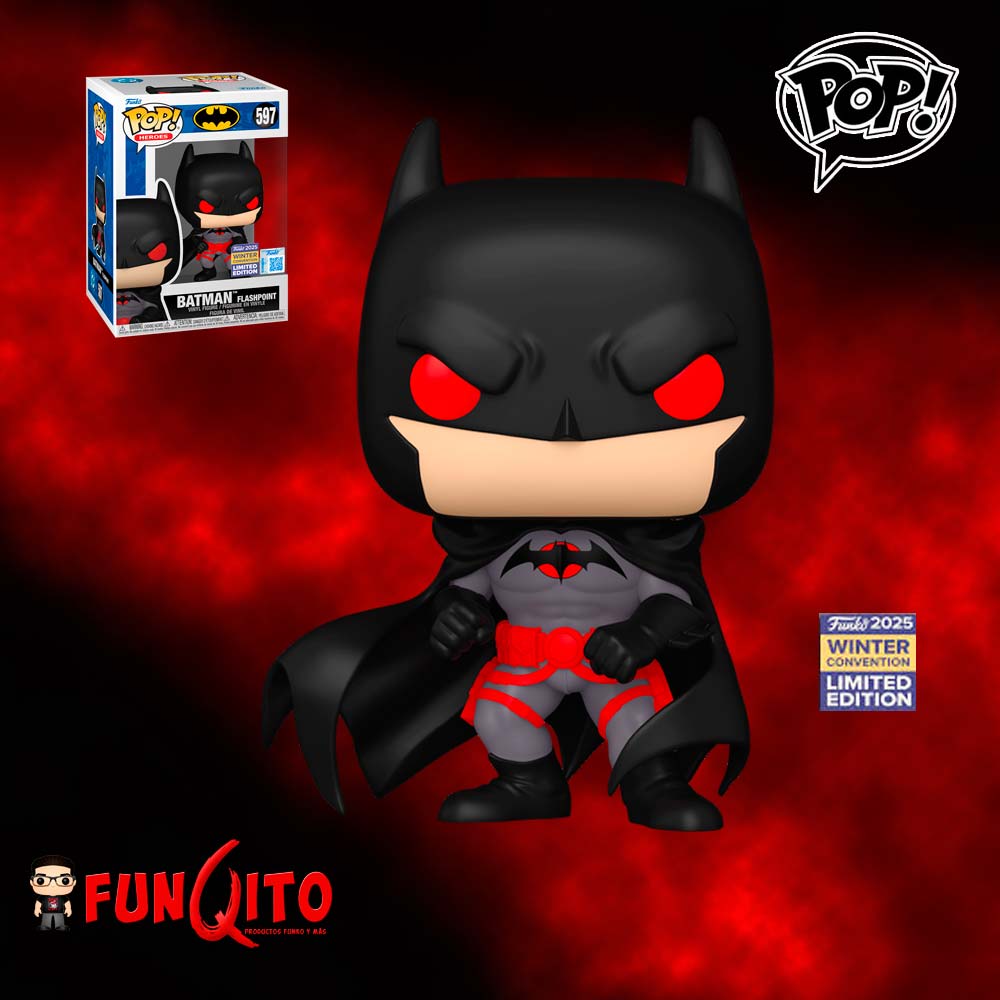 Batman Flashpoint Winter Convention 2025 Funko Pop!