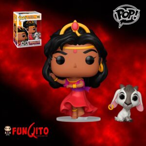 Jorobado de Notre Dame Esmeralda y Djali Funko Pop!
