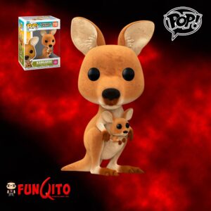 Animales Australianos Canguro Flocked Funko Pop!