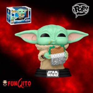 Mandalorian & Grogu Grogu con Comida Funko Pop!